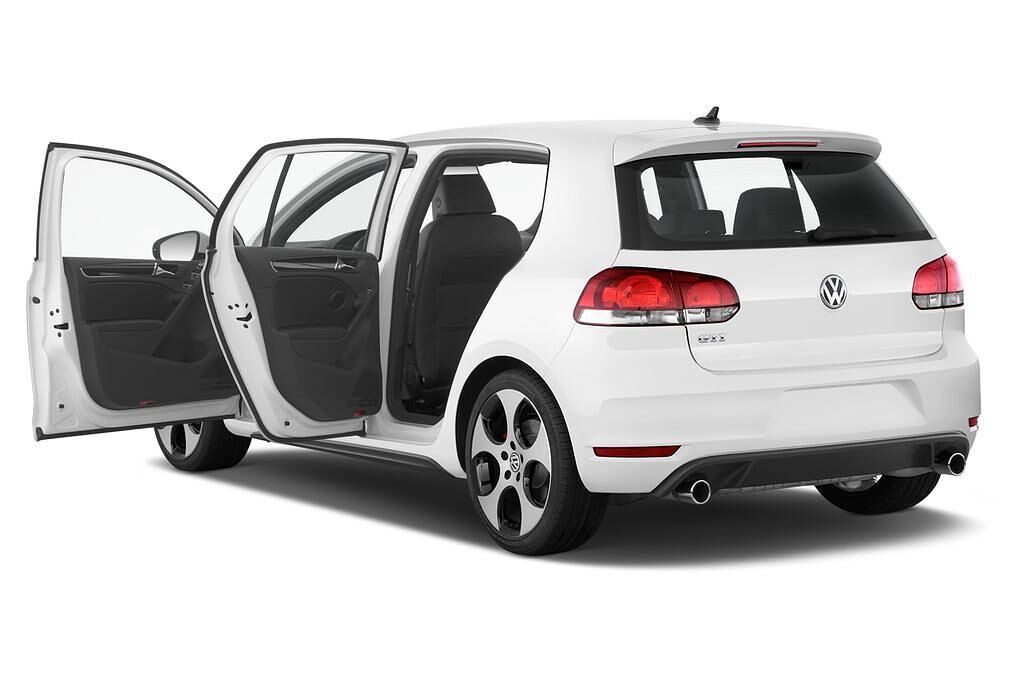 Volkswagen Golf (Baujahr 2010) GTI 5 Türen Tür geöffnet