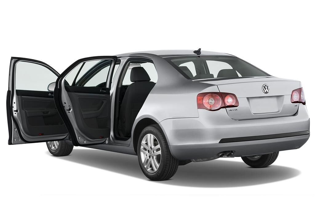 Volkswagen Jetta (Baujahr 2010) Comfortline 4 Türen Tür geöffnet