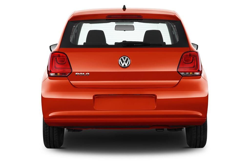 Volkswagen Polo (Baujahr 2011) Trendline 3 Türen Heckansicht
