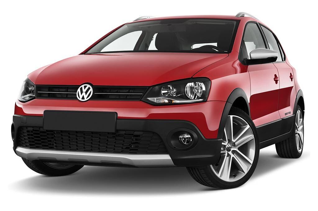 Volkswagen Polo (Baujahr 2011) Cross Polo 5 Türen seitlich vorne mit Felge