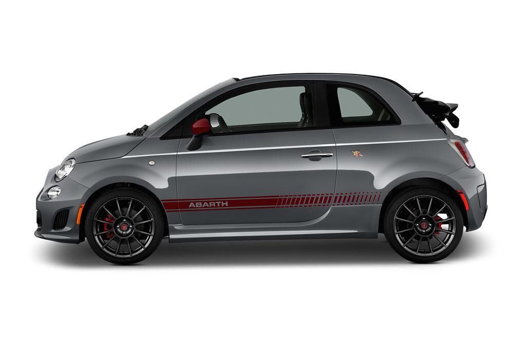 Abarth 500 (Baujahr 2014) - 2 Türen Seitenansicht