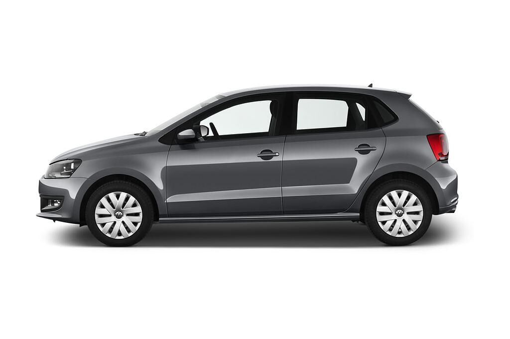 Volkswagen Polo (Baujahr 2012) Comfortline 5 Türen Seitenansicht