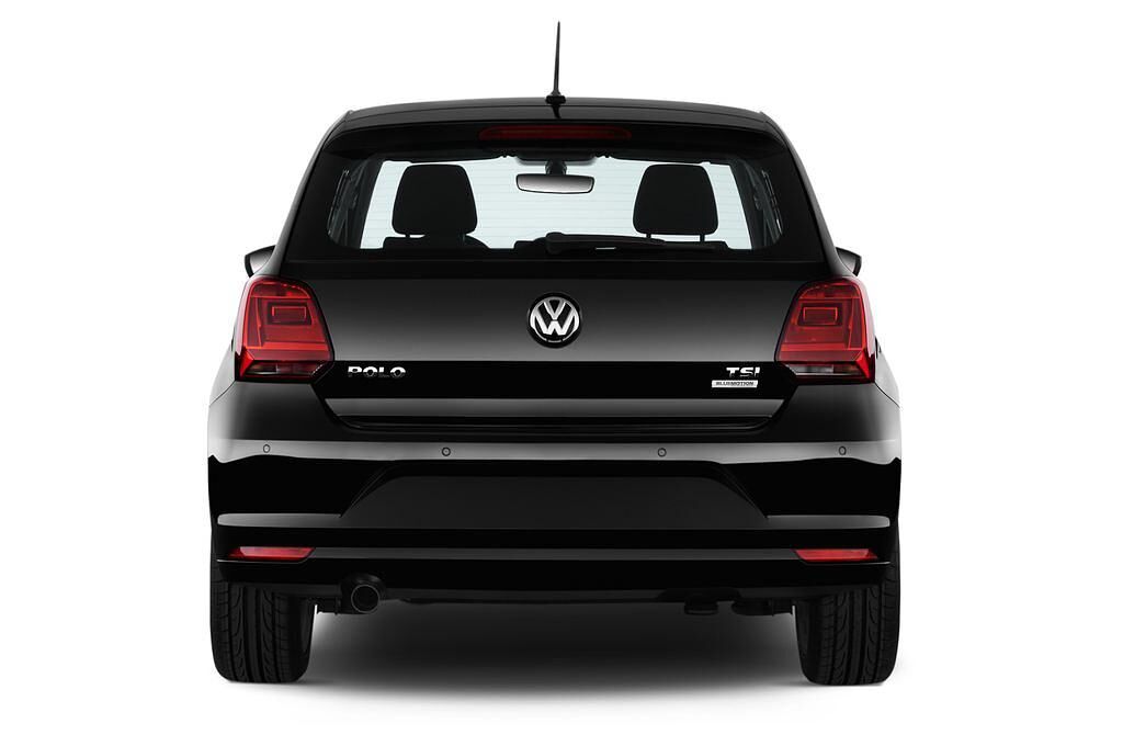 Volkswagen Polo (Baujahr 2014) Highline Bluemotion 5 Türen Heckansicht