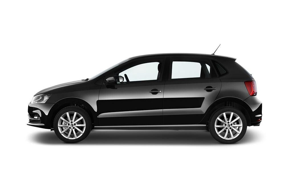 Volkswagen Polo (Baujahr 2014) Highline Bluemotion 5 Türen Seitenansicht