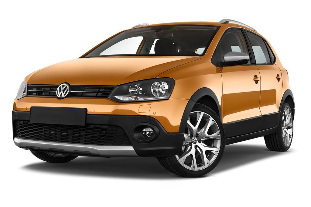Volkswagen Polo (Baujahr 2015) Cross 5 Türen seitlich vorne mit Felge