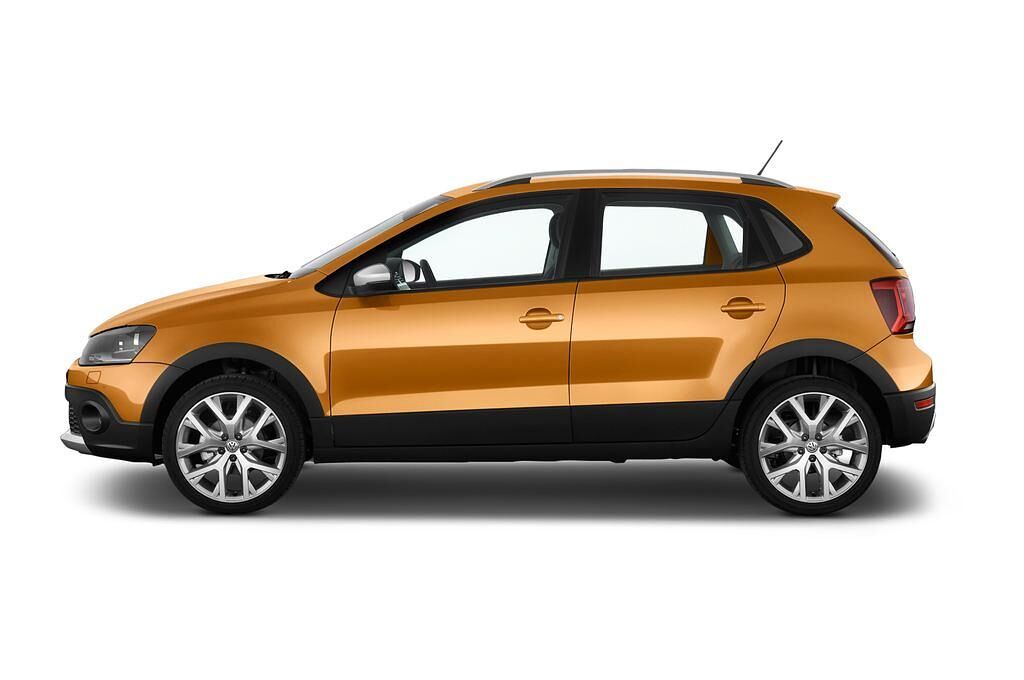 Volkswagen Polo (Baujahr 2015) Cross 5 Türen Seitenansicht