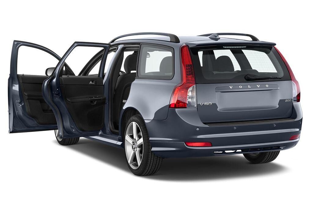 Volvo V50 (Baujahr 2010) R-design 5 Türen Tür geöffnet