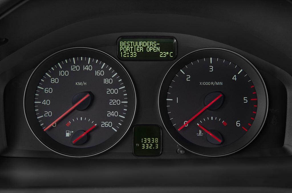 Volvo S40 (Baujahr 2011) R-design 4 Türen Tacho und Fahrerinstrumente