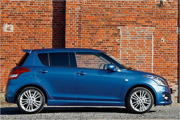 Der sportliche Swift pflegt einen relativ dezenten Auftritt