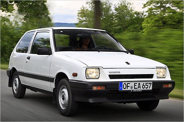 So fing es mit dem Suzuki Swift an: das Modell von 1983