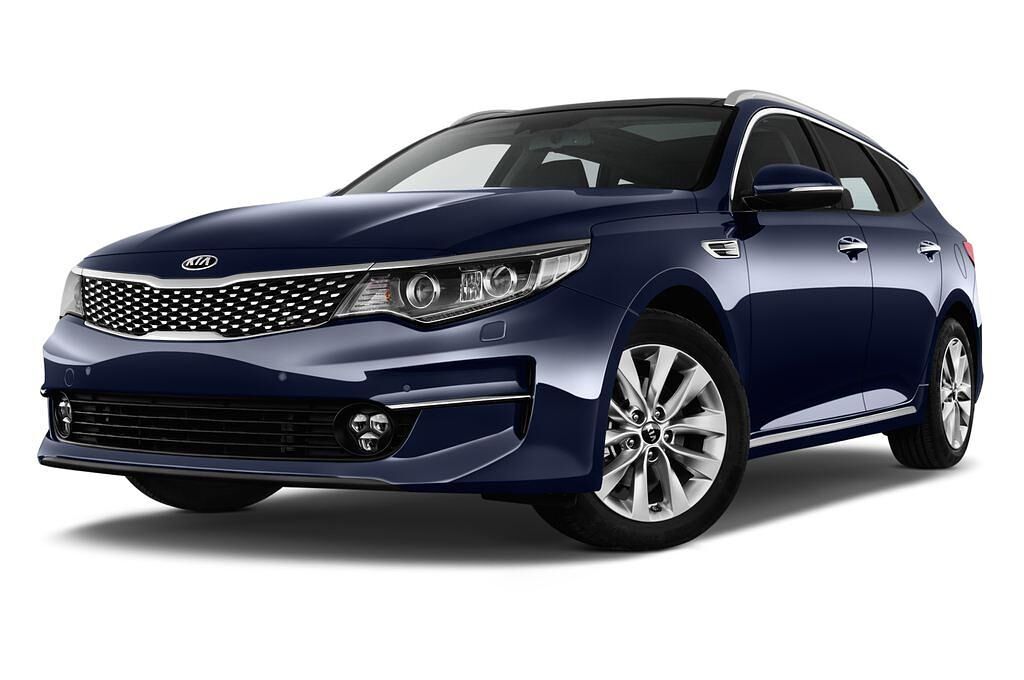KIA Optima Sportswagon (Baujahr 2017) Spirit 5 Türen seitlich vorne mit Felge