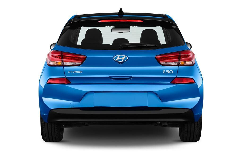 Hyundai i30 (Baujahr 2017) Premium 5 Türen Heckansicht