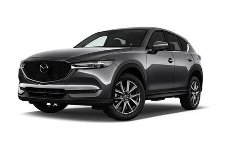 Mazda CX-5 (Baujahr 2017) Sports-Line 5 Türen seitlich vorne mit Felge