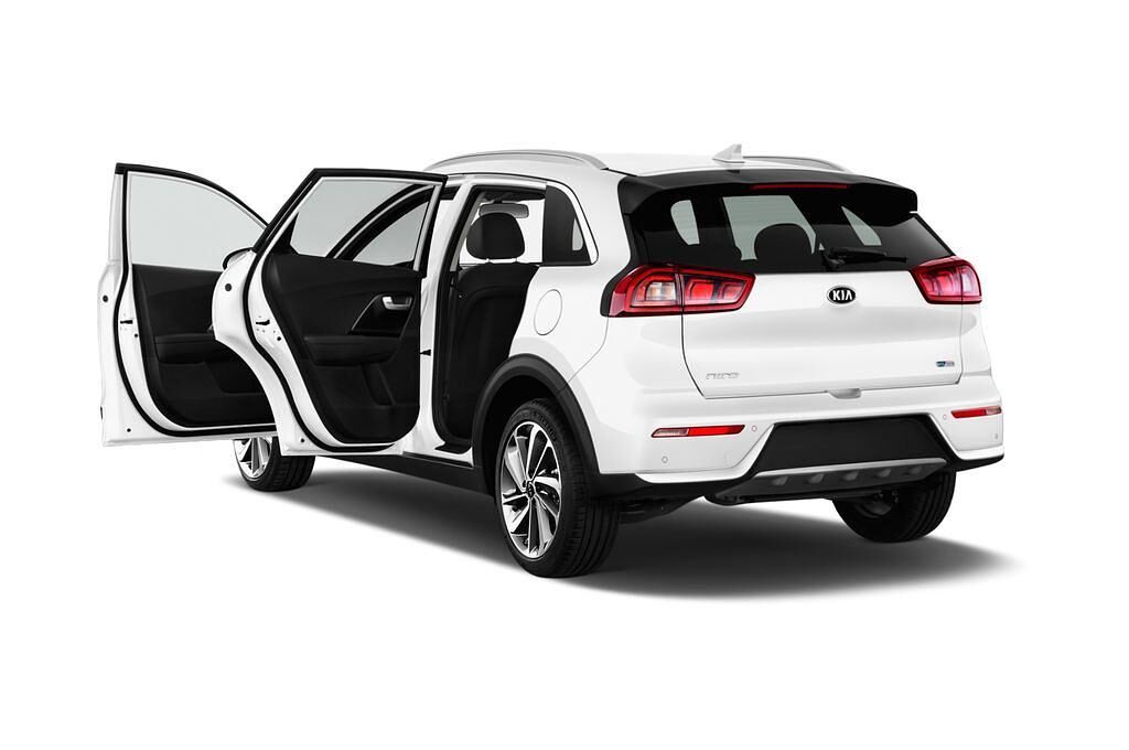 KIA Niro Hybride (Baujahr 2017) Spirit 5 Türen Tür geöffnet