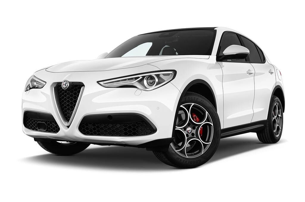 Alfa Romeo Stelvio (Baujahr 2017) - 5 Türen seitlich vorne mit Felge