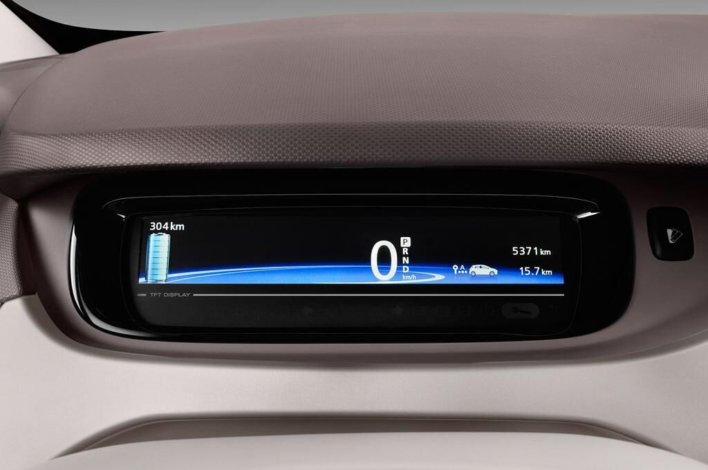 Renault ZOE (Baujahr 2017) Intens 5 Türen Tacho und Fahrerinstrumente