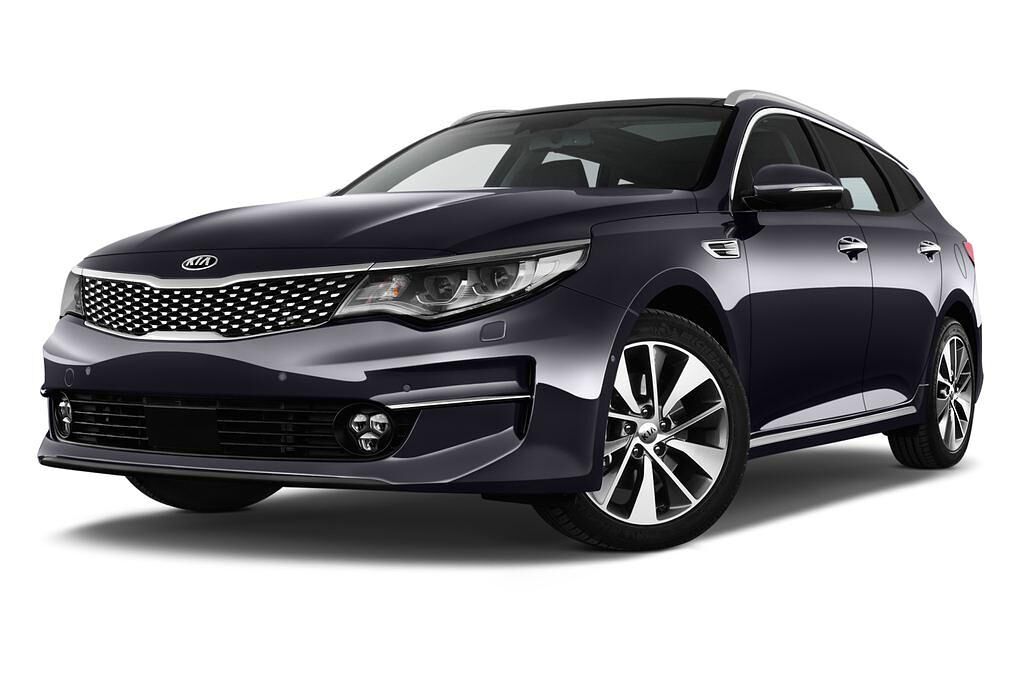 KIA Optima Sportswagon (Baujahr 2017) Spirit 5 Türen seitlich vorne mit Felge