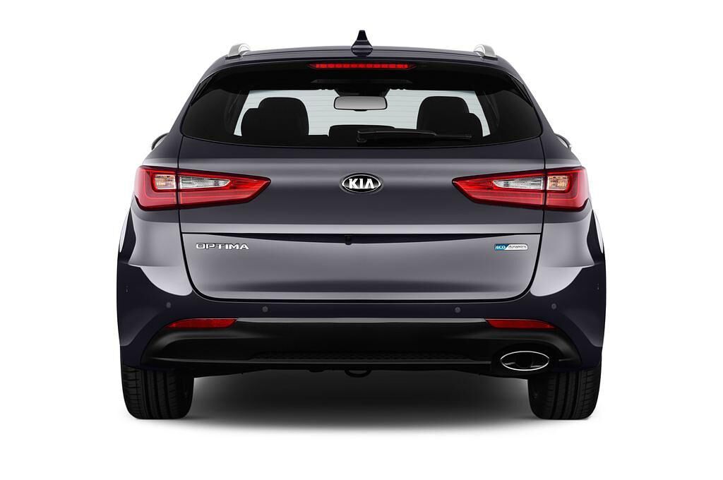 KIA Optima Sportswagon (Baujahr 2017) Spirit 5 Türen Heckansicht