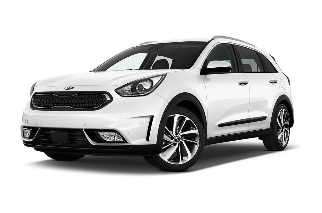 KIA Niro Hybride (Baujahr 2017) Spirit 5 Türen seitlich vorne mit Felge