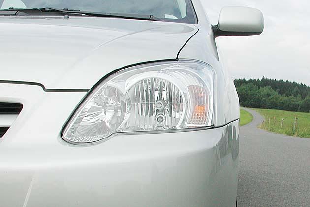 "Träne" im Auge des Corolla