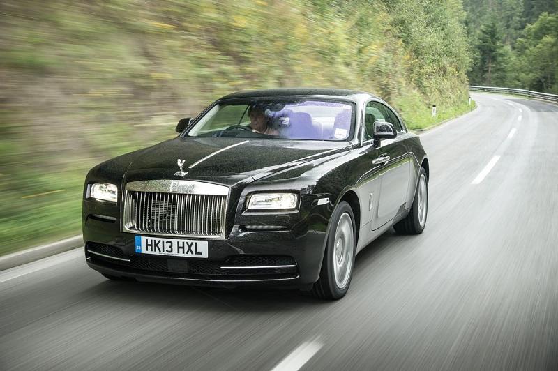 Der Rolls-Royce Wraith hat variable Dämpfer