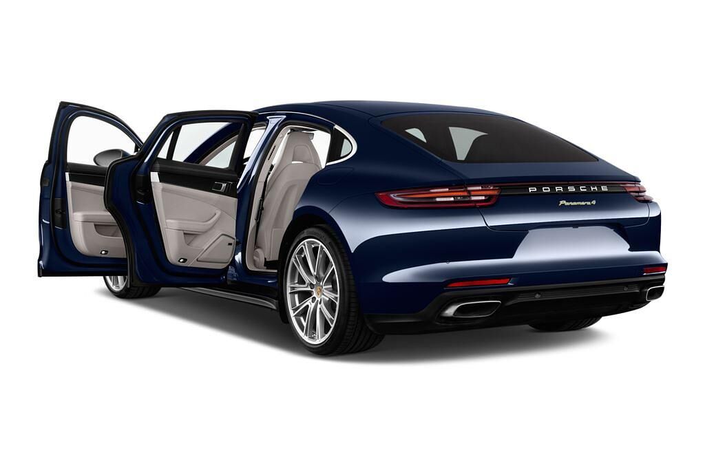 Porsche Panamera (Baujahr 2018) 4 E-Hybrid 4 Türen Tür geöffnet
