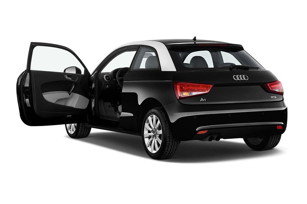 Audi A1 (Baujahr 2011) Ambition 3 Türen Tür geöffnet