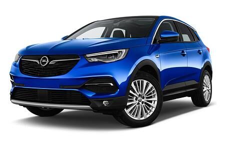 Opel Grandland X (Baujahr 2018) Innovation 5 Türen seitlich vorne mit Felge