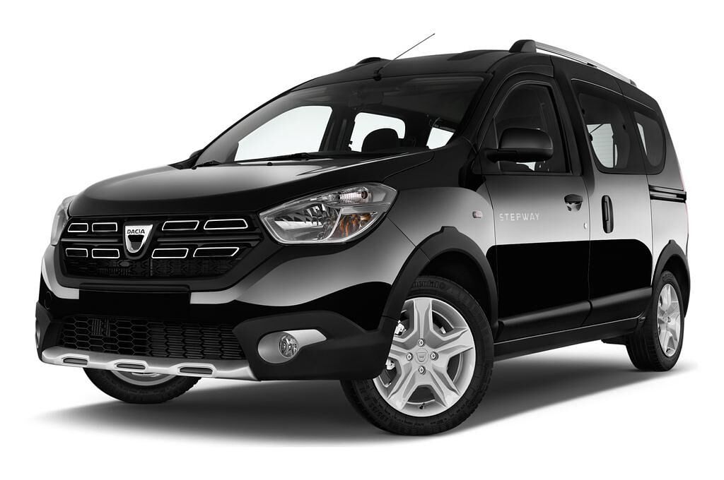 Dacia Dokker (Baujahr 2017) Stepway Celebration 5 Türen seitlich vorne mit Felge