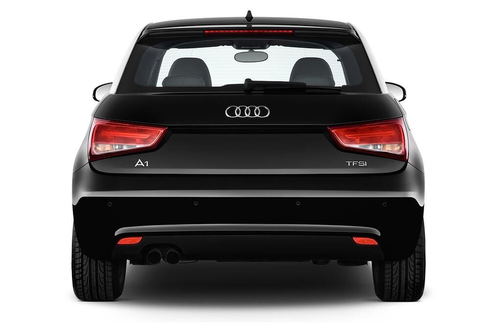 Audi A1 (Baujahr 2011) Ambition 3 Türen Heckansicht