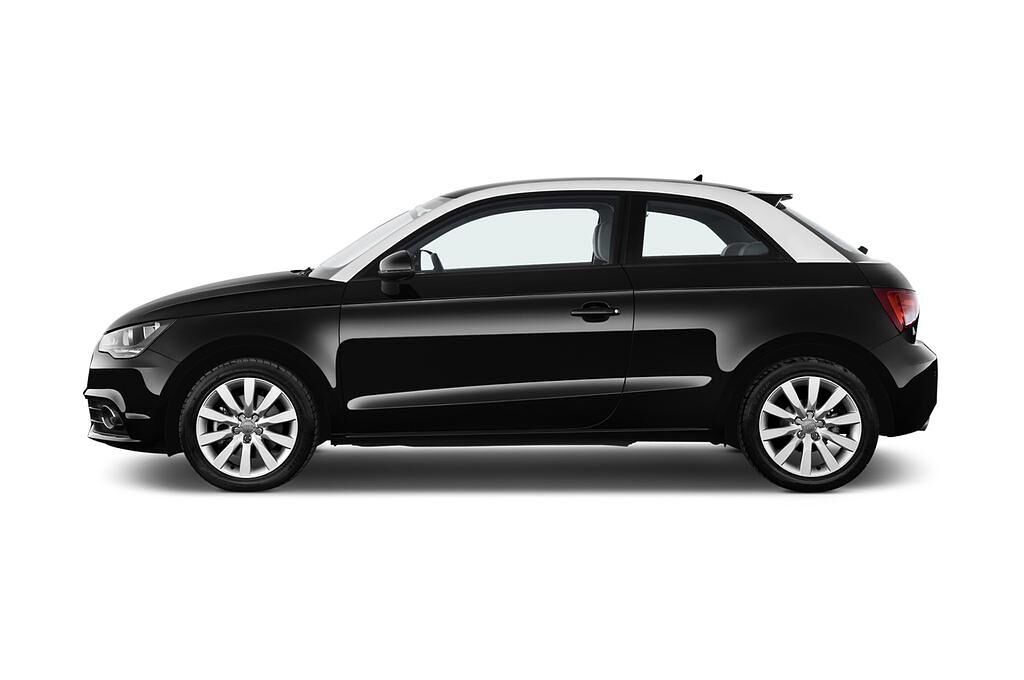 Audi A1 (Baujahr 2011) Ambition 3 Türen Seitenansicht