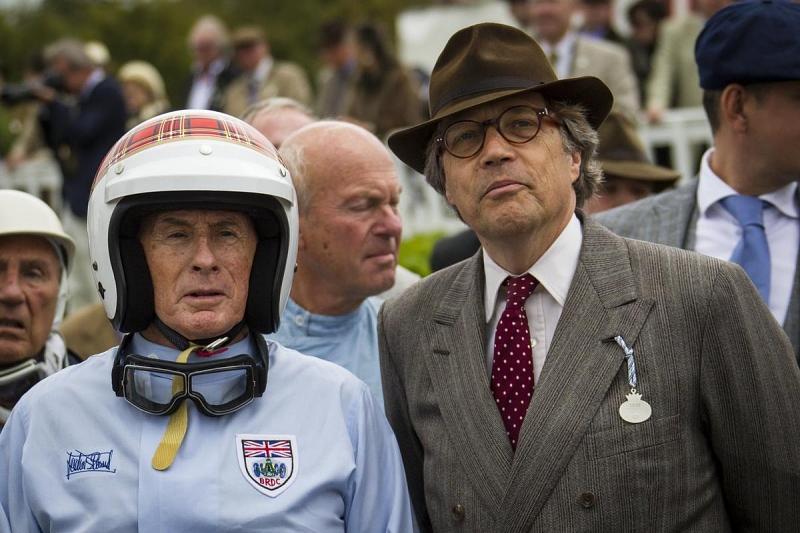 Goodwood Revival 2013: Jackie Stewart (links) und Lord March