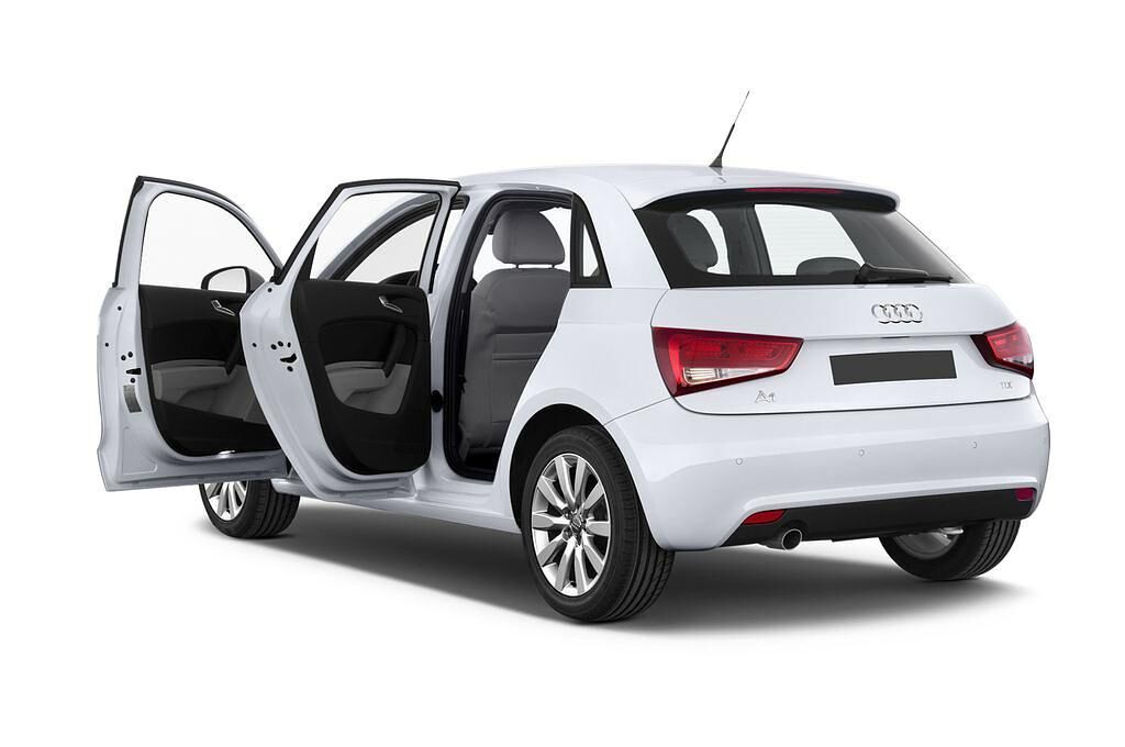 Audi A1 Sportback (Baujahr 2012) Ambition 5 Türen Tür geöffnet