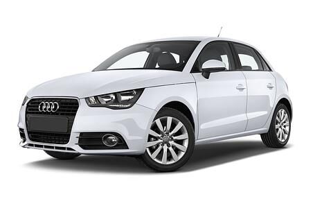 Audi A1 Sportback (Baujahr 2012) Ambition 5 Türen seitlich vorne mit Felge