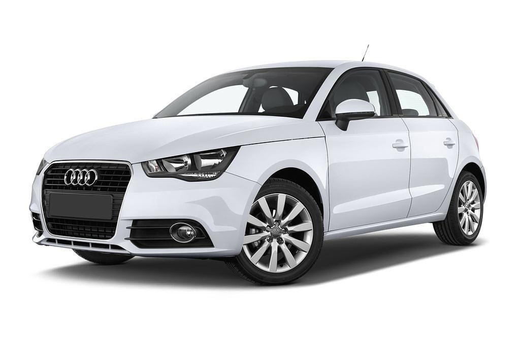 Audi A1 Sportback (Baujahr 2012) Ambition 5 Türen seitlich vorne mit Felge