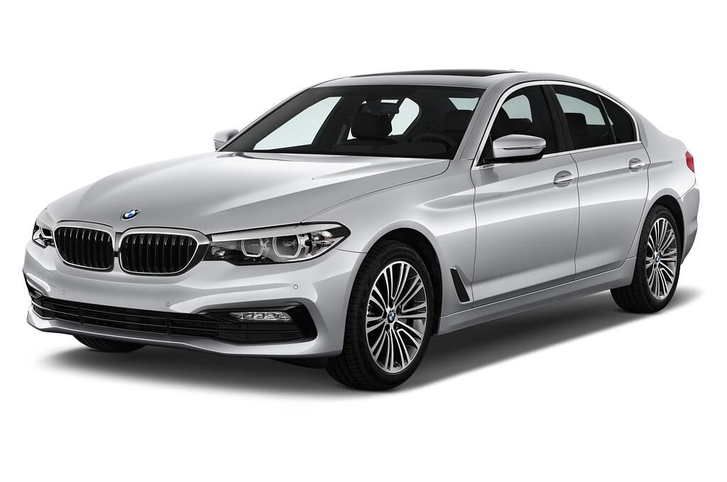BMW 5 Series (Baujahr 2018) Sport 4 Türen seitlich vorne