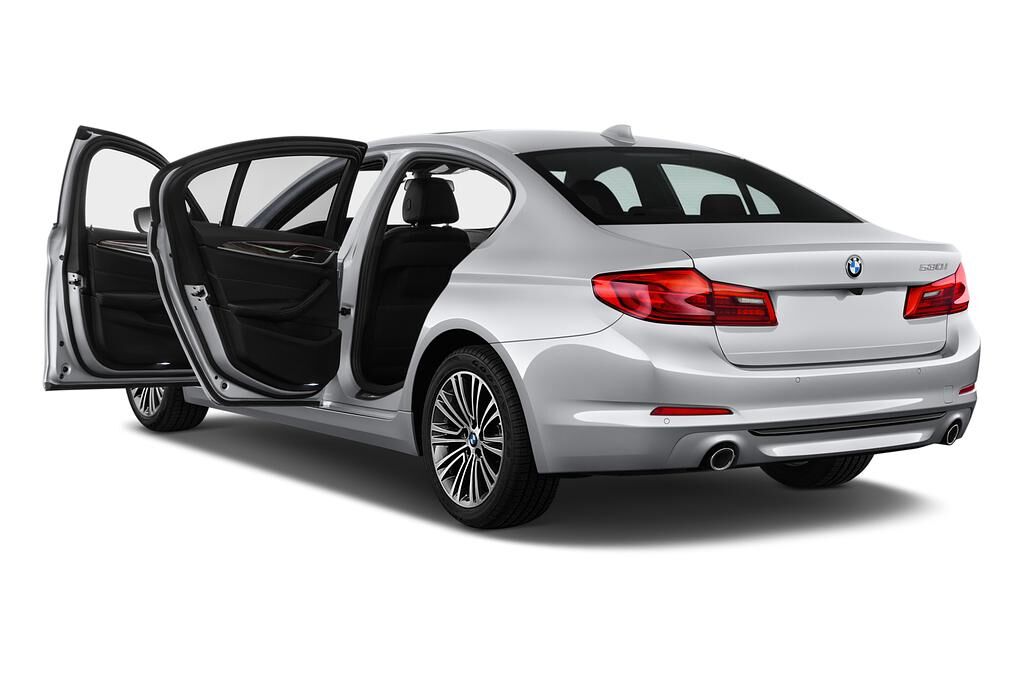 BMW 5 Series (Baujahr 2018) Sport 4 Türen Tür geöffnet