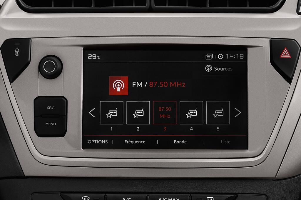 Citroen C-Elysee (Baujahr 2018) Selection 4 Türen Radio und Infotainmentsystem