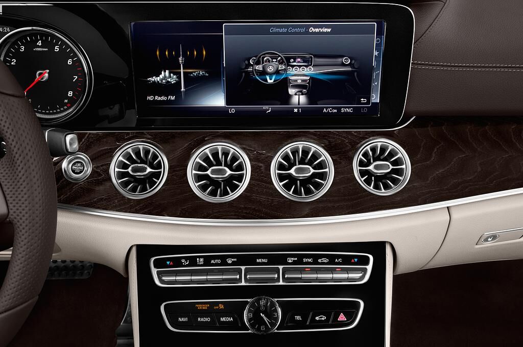 Mercedes E Class (Baujahr 2018) - 2 Türen Temperatur und Klimaanlage