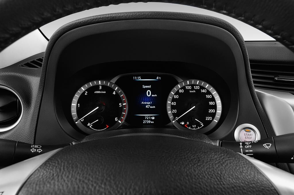 Renault Alaskan (Baujahr 2018) - 4 Türen Tacho und Fahrerinstrumente
