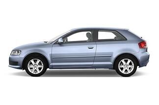 Audi A3 (Baujahr 2011) - 3 Türen Seitenansicht