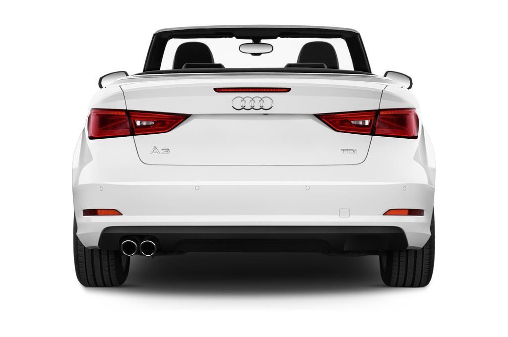 Audi A3 (Baujahr 2015) Ambition 2 Türen Heckansicht