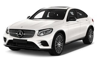 Mercedes GLC Coupe (Baujahr 2018) AMG Line 5 Türen seitlich vorne