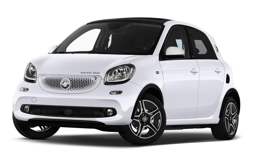smart forfour (Baujahr 2018) Passion 5 Türen seitlich vorne mit Felge