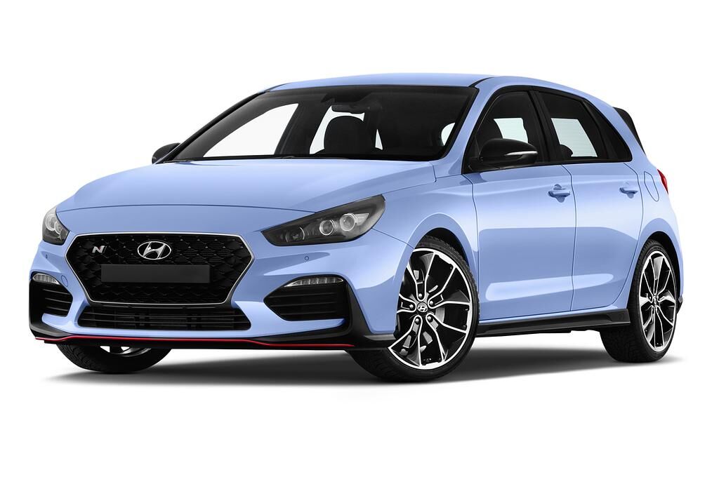 Hyundai i30 N (Baujahr 2018) Performance 5 Türen seitlich vorne mit Felge