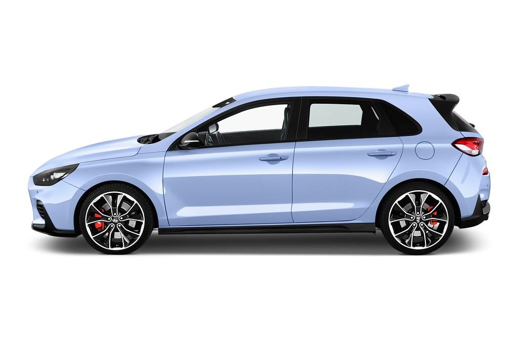 Hyundai i30 N (Baujahr 2018) Performance 5 Türen Seitenansicht