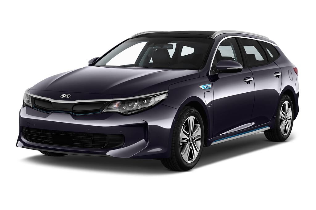 KIA Optima Sportwagon PHEV (Baujahr 2018) Spirit 5 Türen seitlich vorne