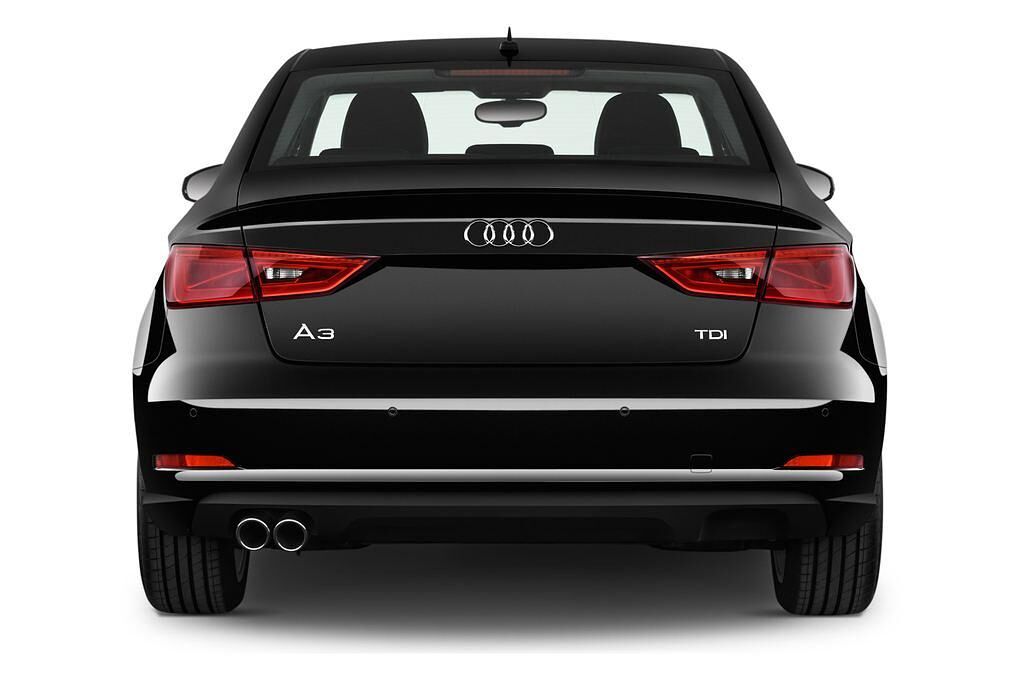 Audi A3 (Baujahr 2016) Ambition 4 Türen Heckansicht
