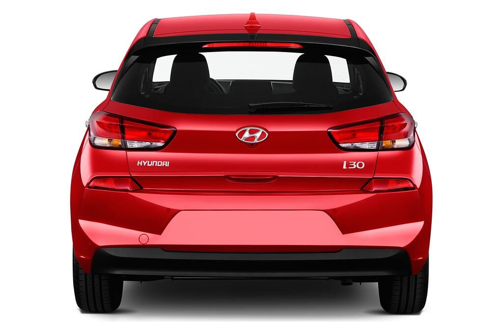 Hyundai i30 (Baujahr 2018) Trend 5 Türen Heckansicht