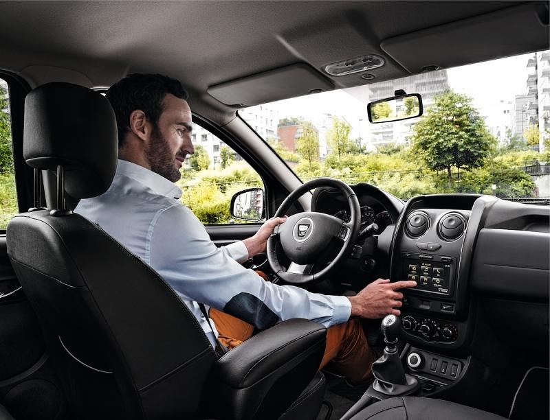 Das neue Navi hat einen Touchscreen